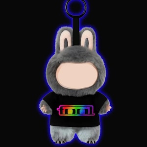 Doll Clothes | Tool Band T-Shirt | Mini Plush Shirt | Collectible Doll Outfit | PrettyRottenGirls Band | Fits Labubu