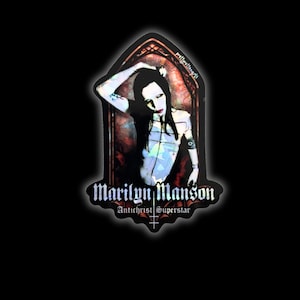 Marilyn Manson Antichrist Superstar - Etsy