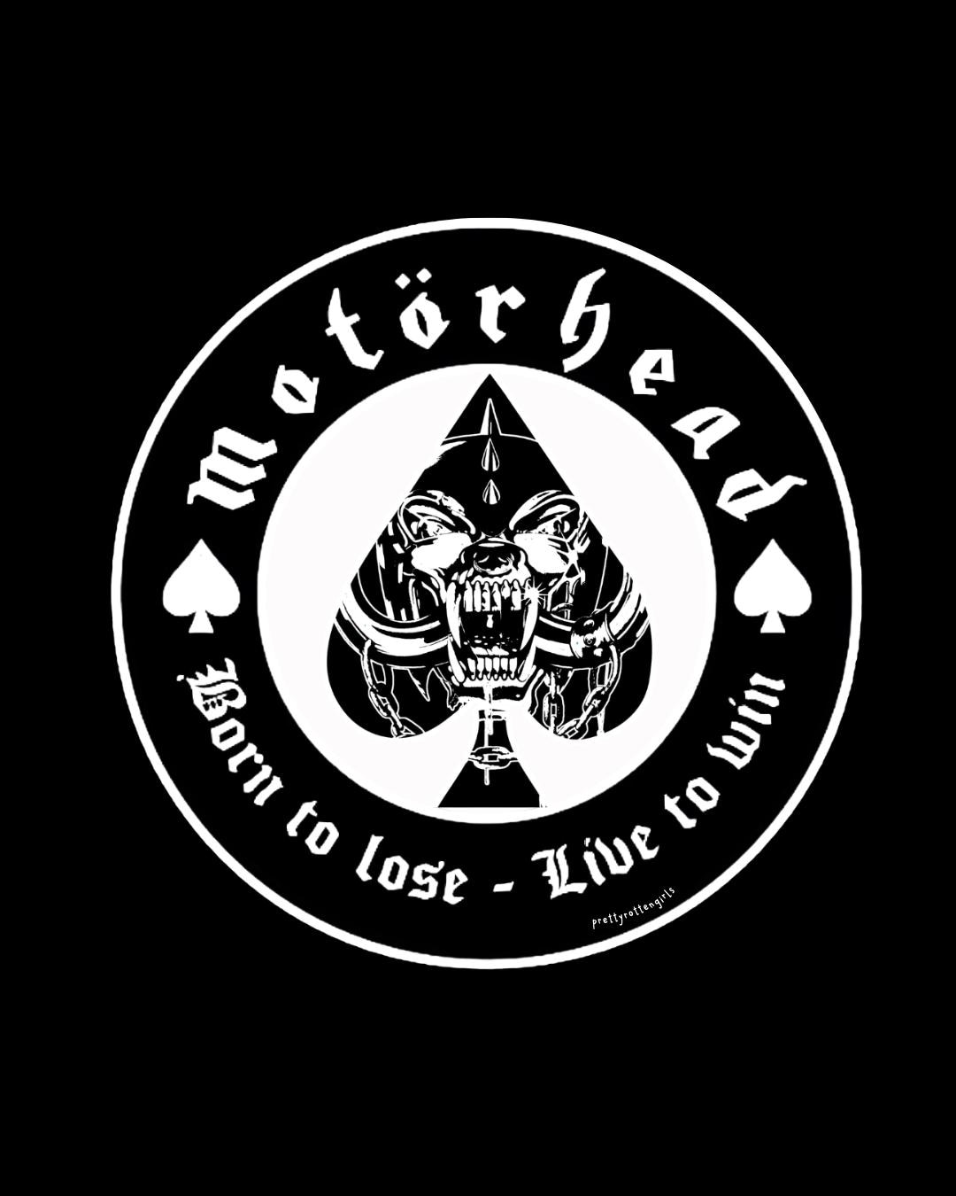 Motörhead Born to Lose Live to Win Sticker – Heavy Metal Spade