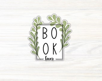 Book Lover Sticker / Kindle Sticker / Reader Sticker / Book Sticker / Bookish Gift / Reader Gift / Book Lover