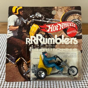 Vintage 1971 Hot Wheels Rrrumblers Straight Away. Hard to