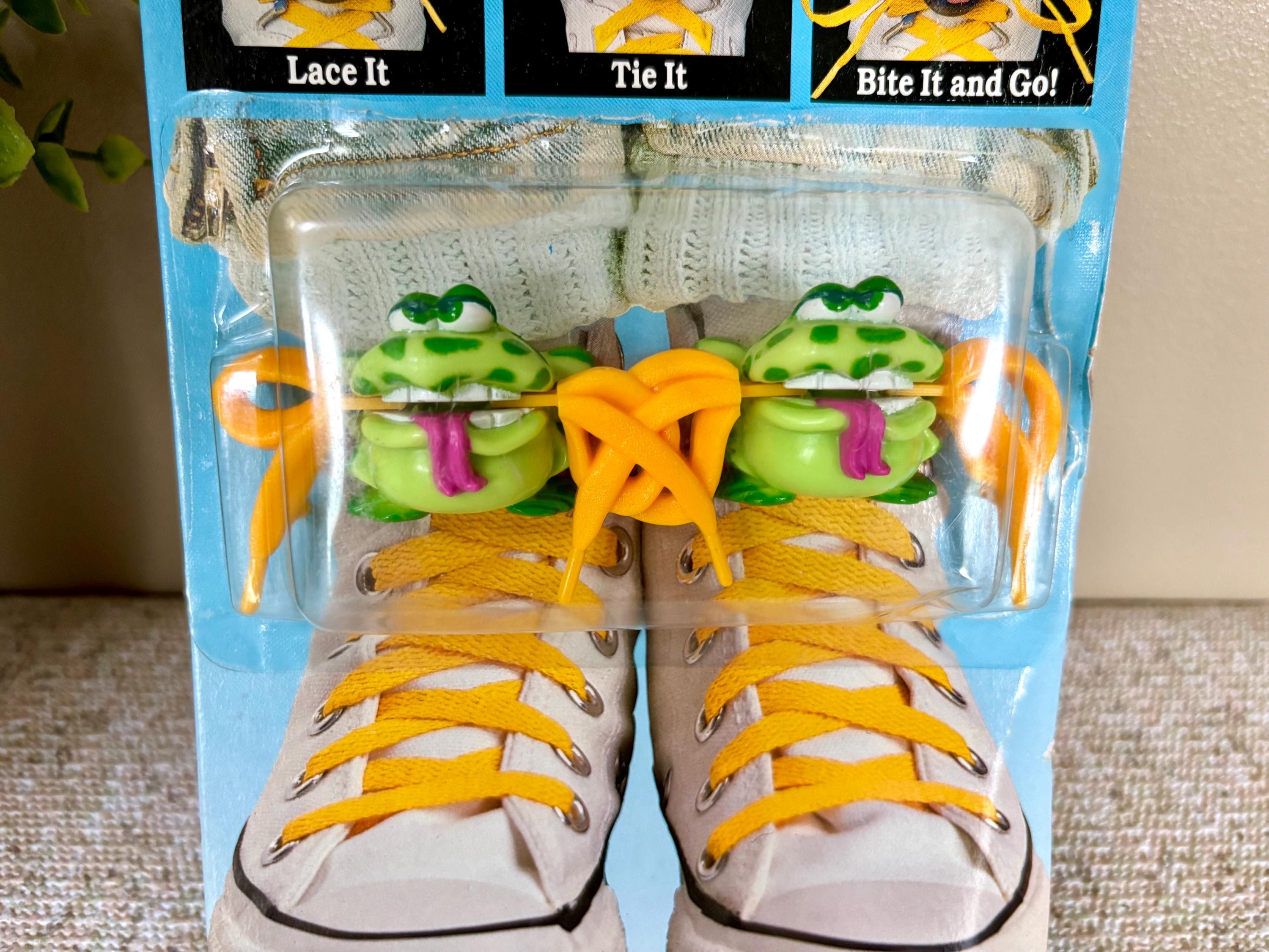 1987 Vintage Original Frog Bow Biters- New and Unopened! Very Rare