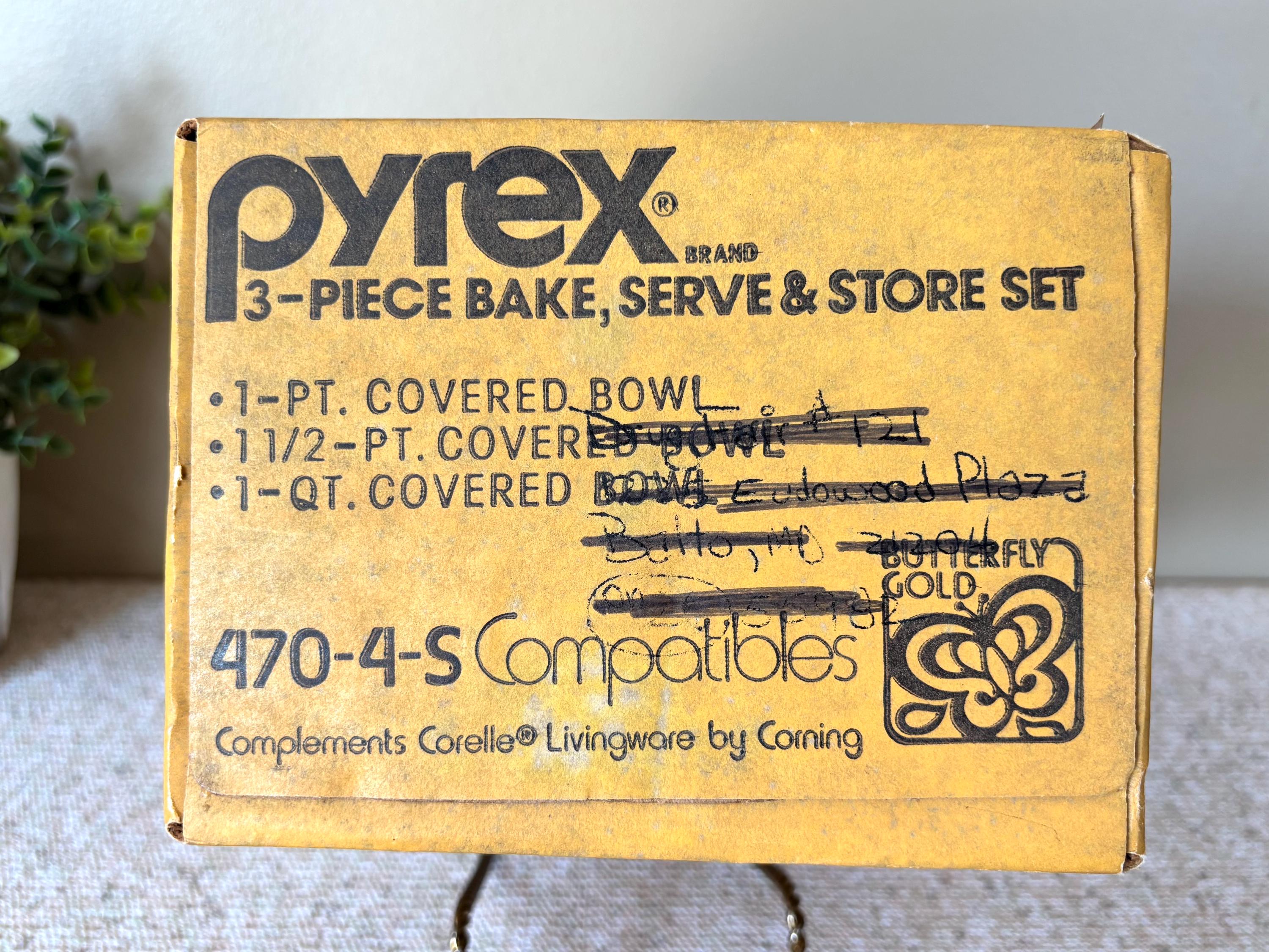 Pyrx Box Vintage Pyrex Sets-new in Sealed Boxes! - Etsy