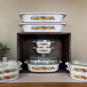 Vintage Spice of Life CorningWare