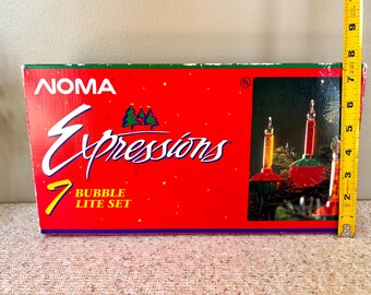 Vintage Noma Expressions Bubble Christmas Light Set-working! - Etsy