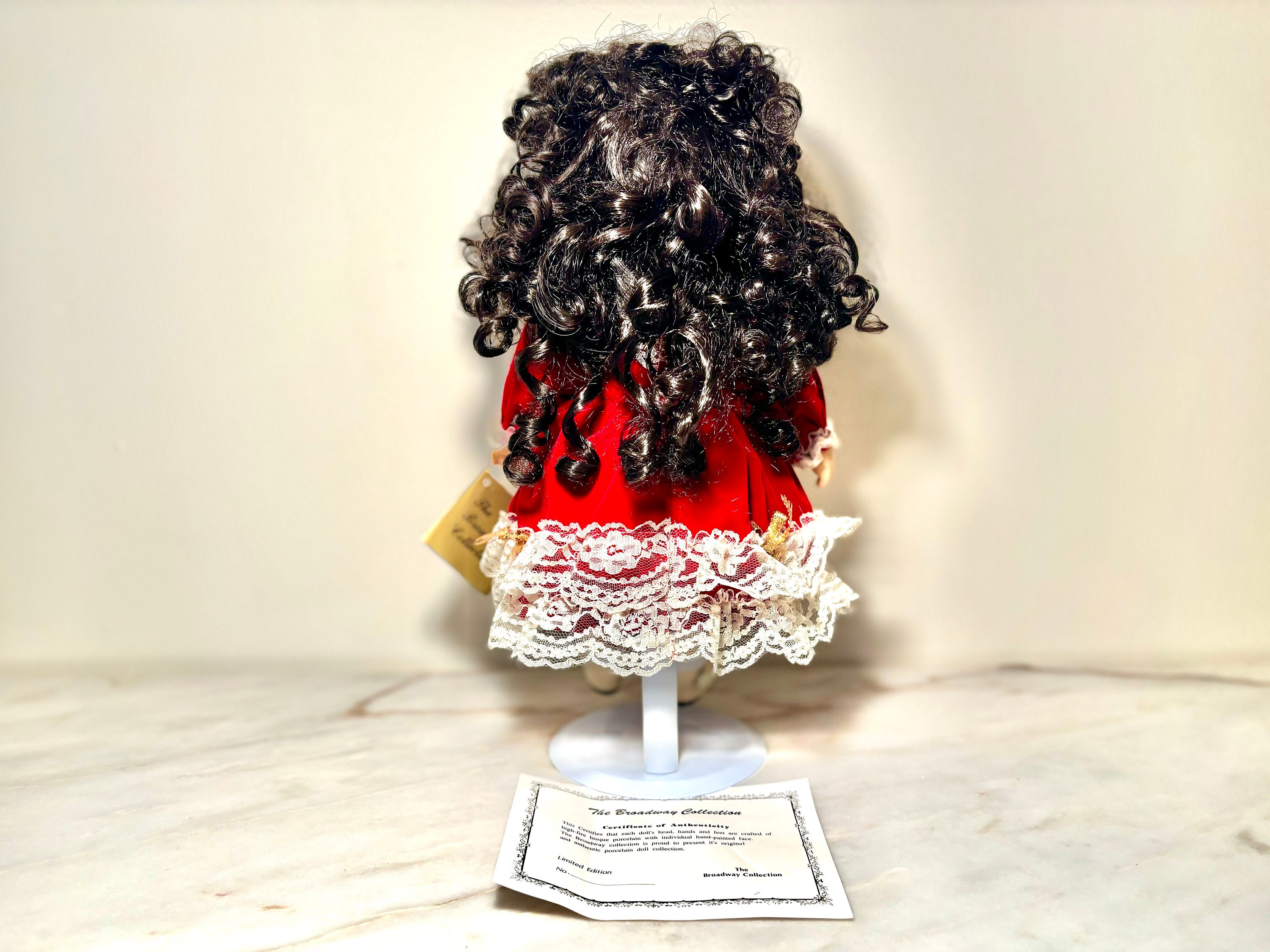 Broadway Collections 12 Inch Porcelain Doll-vintage - Etsy