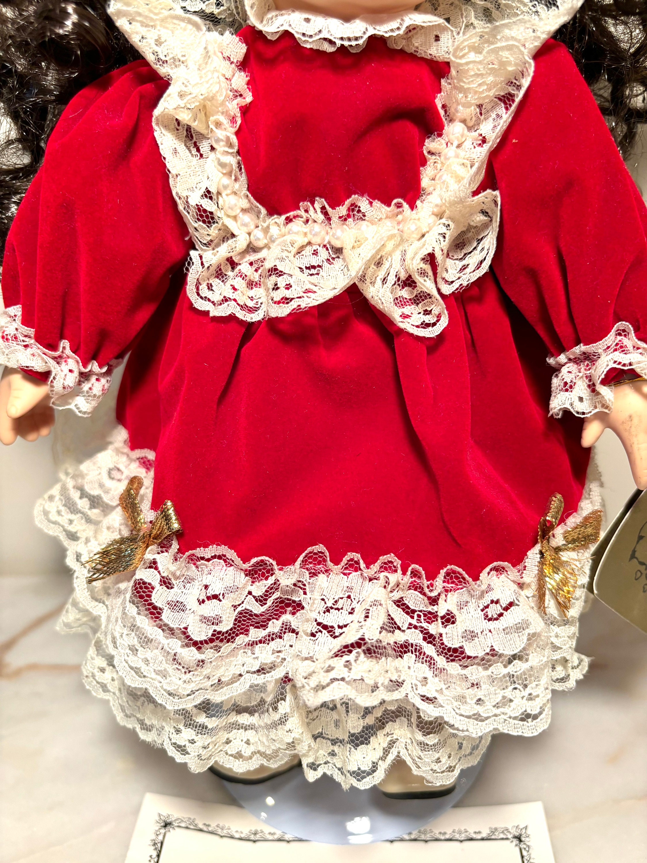 Broadway Collections 12 Inch Porcelain Doll-vintage - Etsy