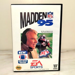 Sega Genesis Madden Football Game 1995-Tested