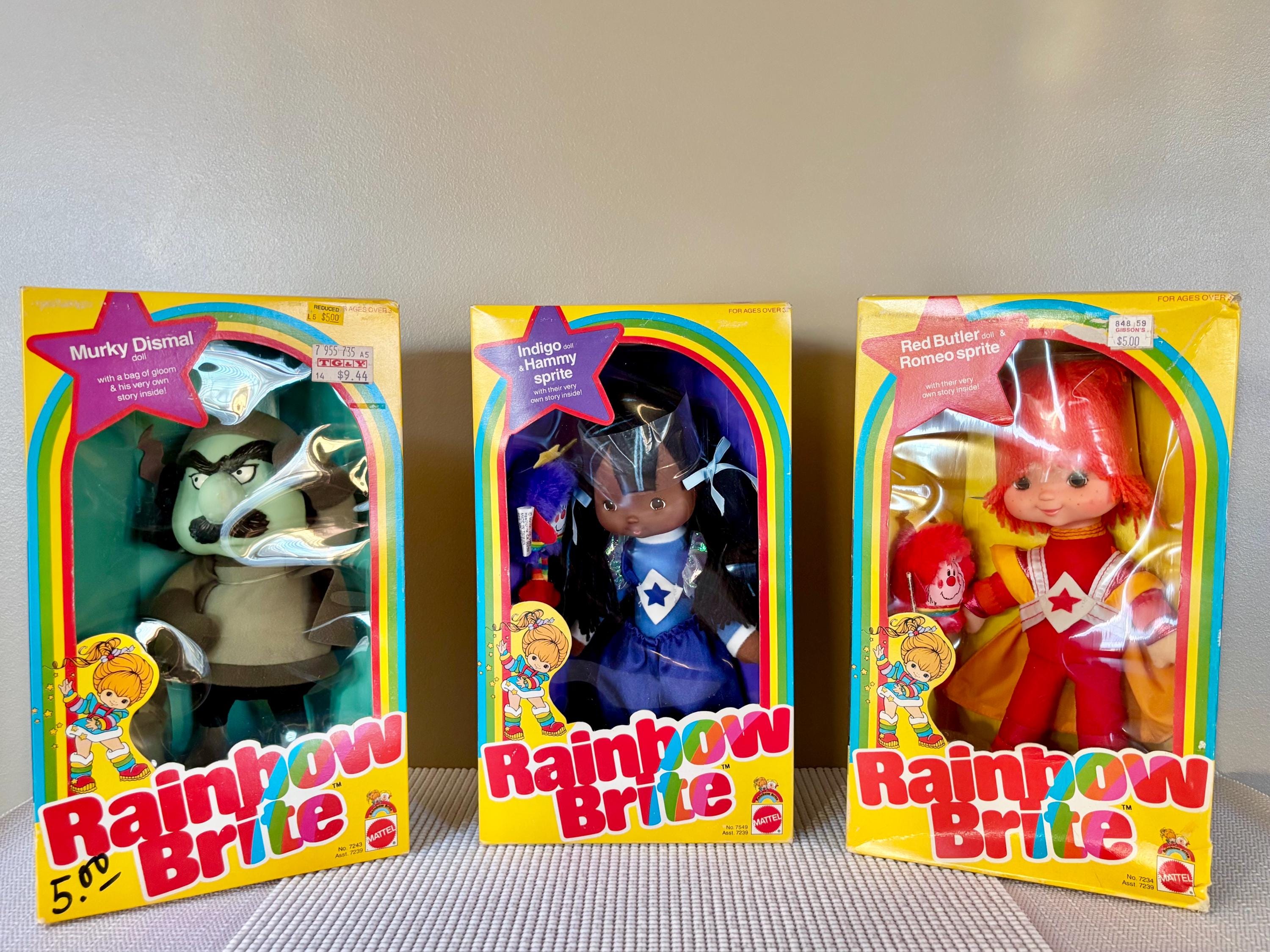 1983 Original Vintage Mattel Indigo, Murky Dismal & Red Butler