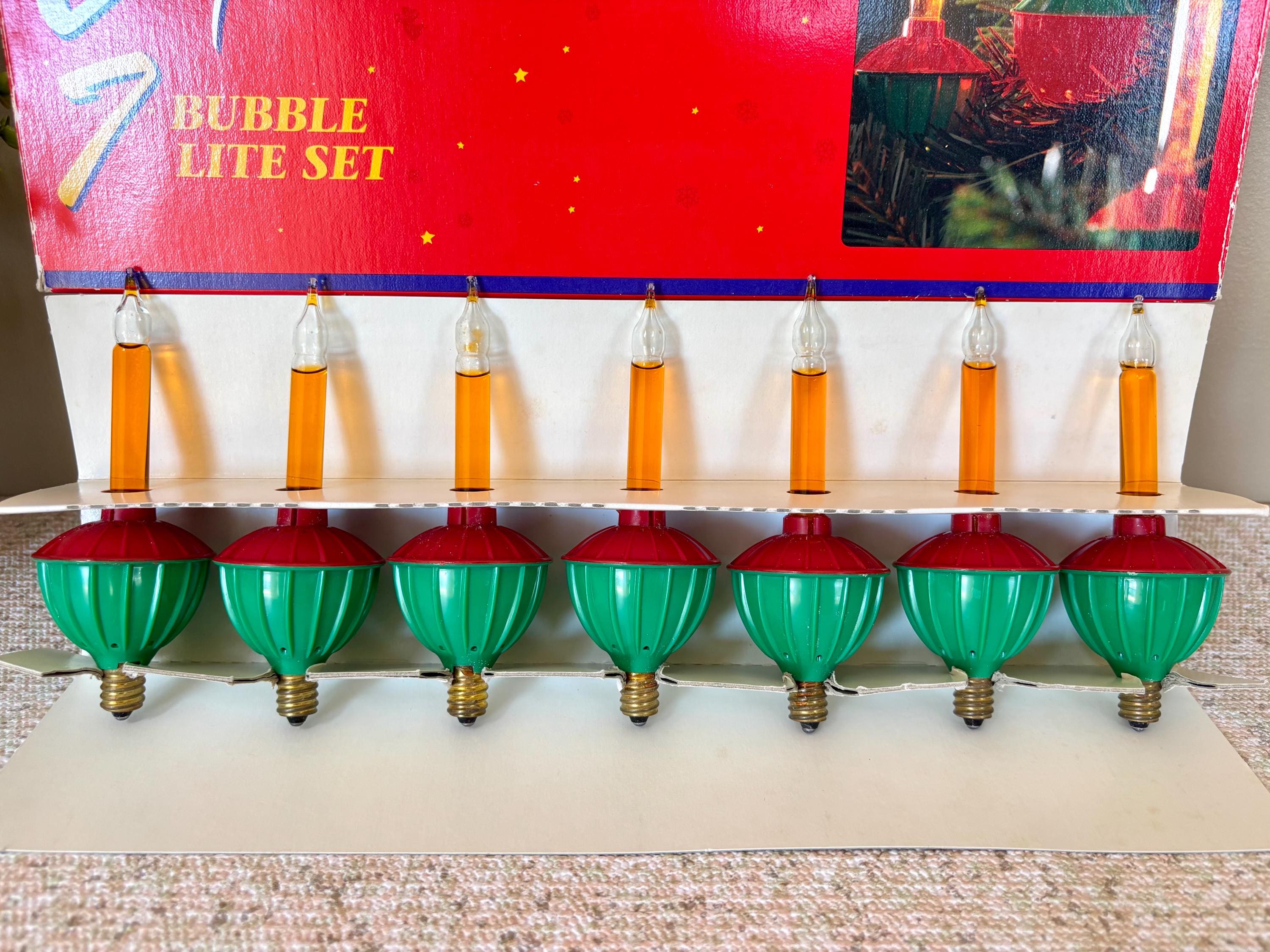 Vintage Noma Expressions Bubble Christmas Light Set-working! - Etsy