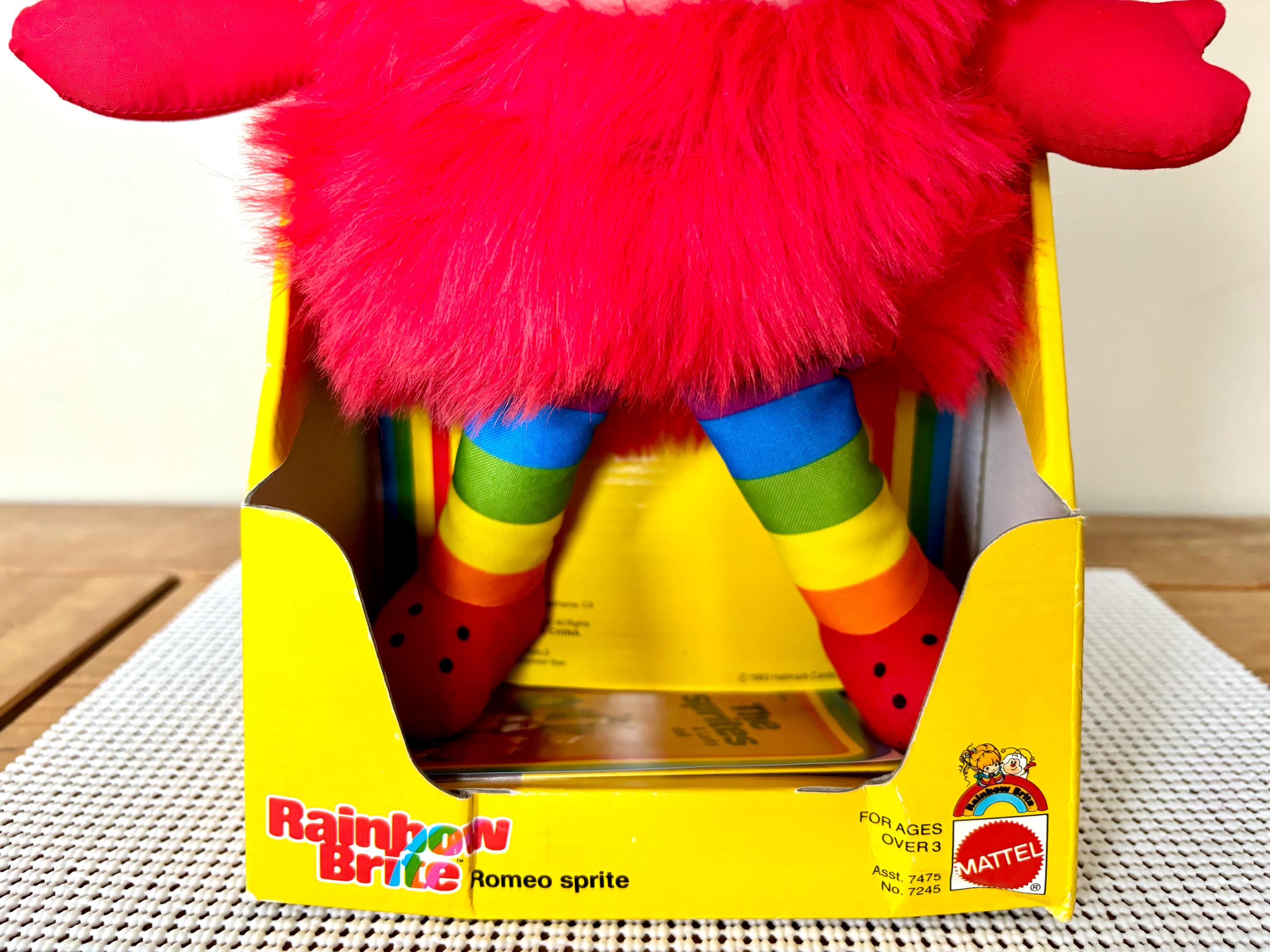 Poupée Rainbow Brite – Mattel – 30cm – Romeo Sprite – Boîte US – Collection