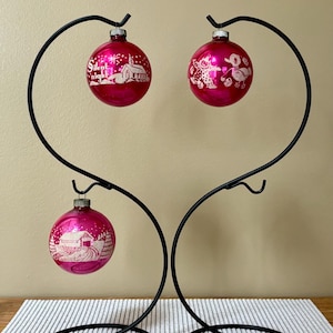 Shiny Brite Vintage Christmas Ornaments Set of (3)