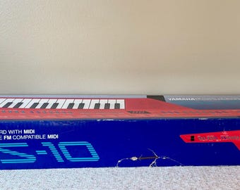 1987 Vintage Original Yamaha SHS-10 Red Keytar- New and Unused in