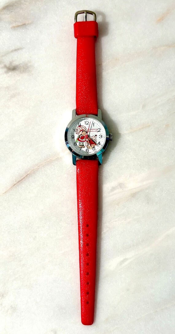 Strawberry Shortcake 1980 Vintage Watch by Bradley