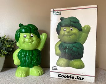Excellent Rare Vintage Jolly Green Giant Little Sprout Pillsbury