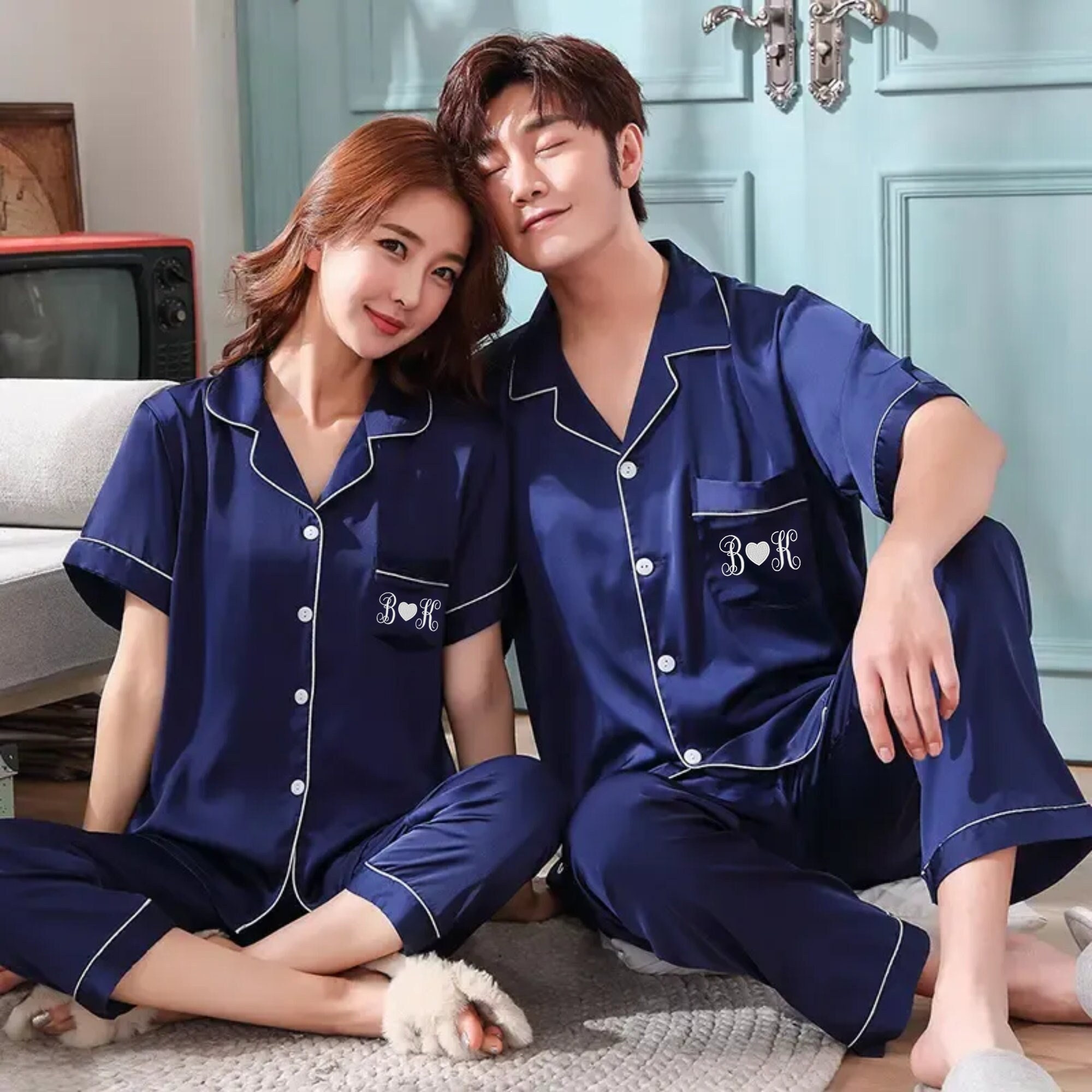 Couples superhero pajamas hotsell
