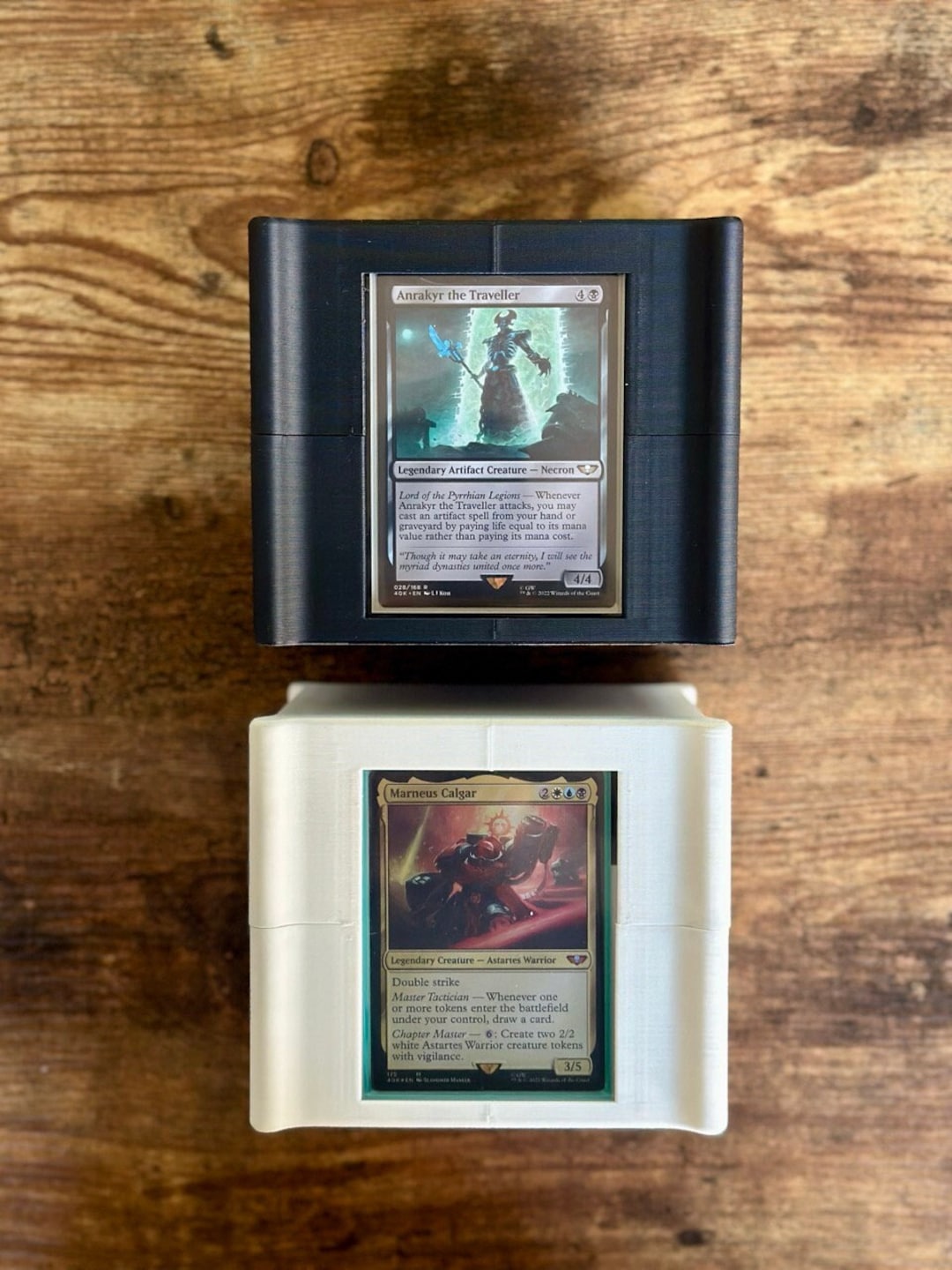 MTG Commander Deck Box 1 or 2 Color Etsy