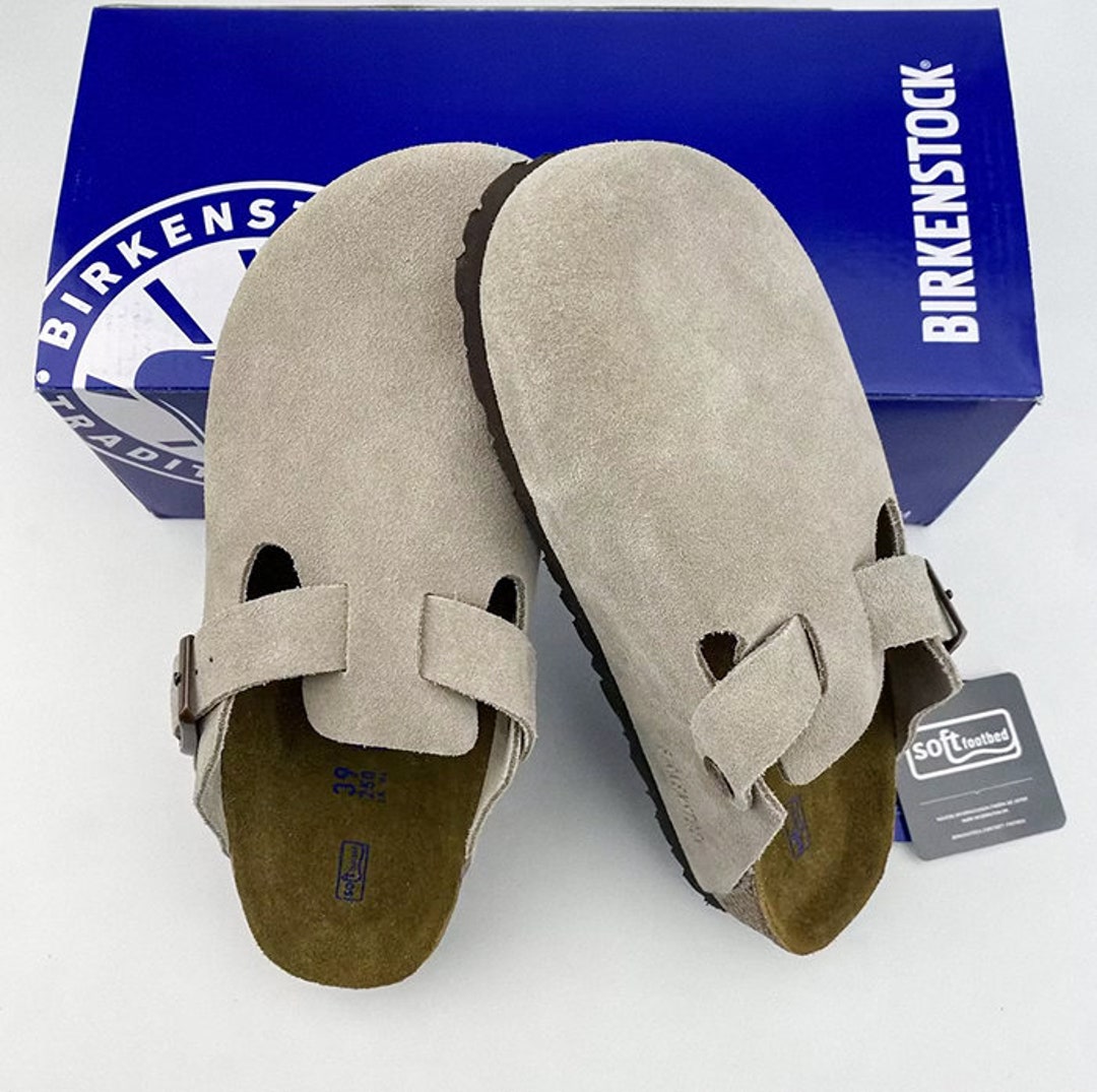 Taupe Suede Birkenstocks Etsy Australia