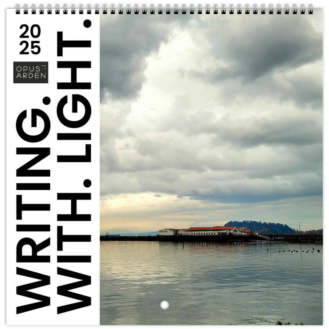 Writing.with.light. Inspirational Quotes 2025 Wall Calendar Series II