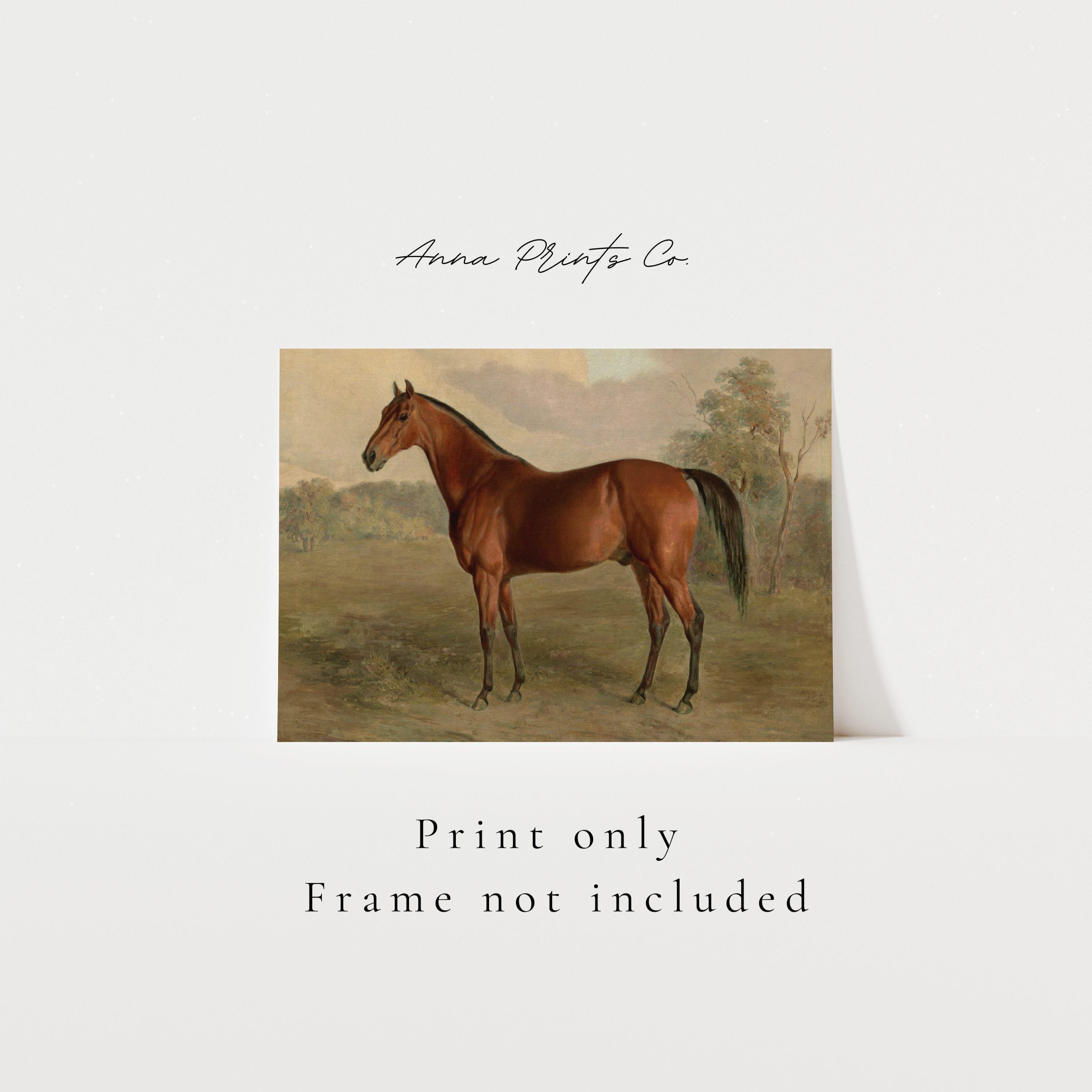 MAILED Giclée Print | Victorian Horse Painting | Vintage Equestrian ...