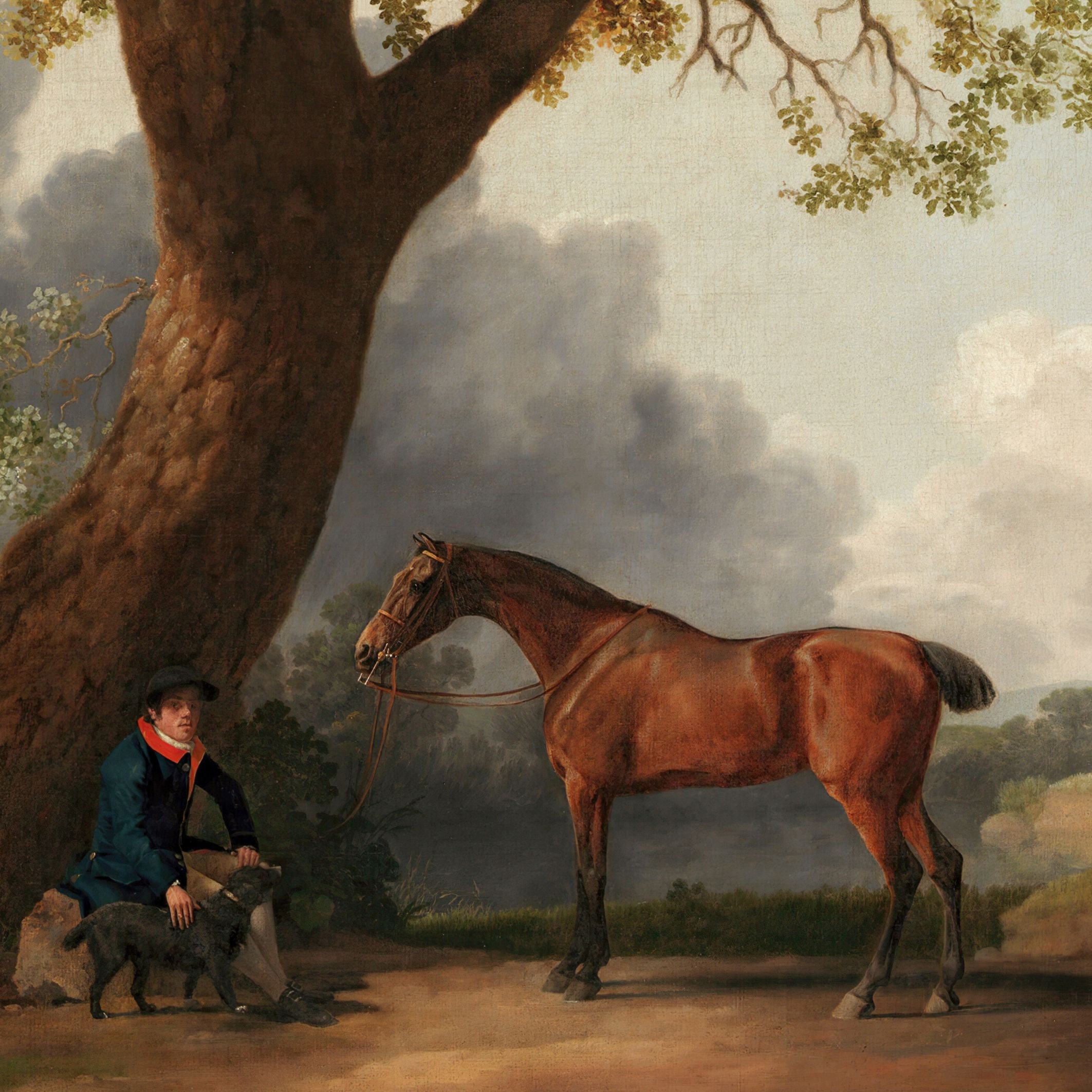 MAILED Giclée Print Vintage Horse Painting Baroque Equestrian Wall Art ...