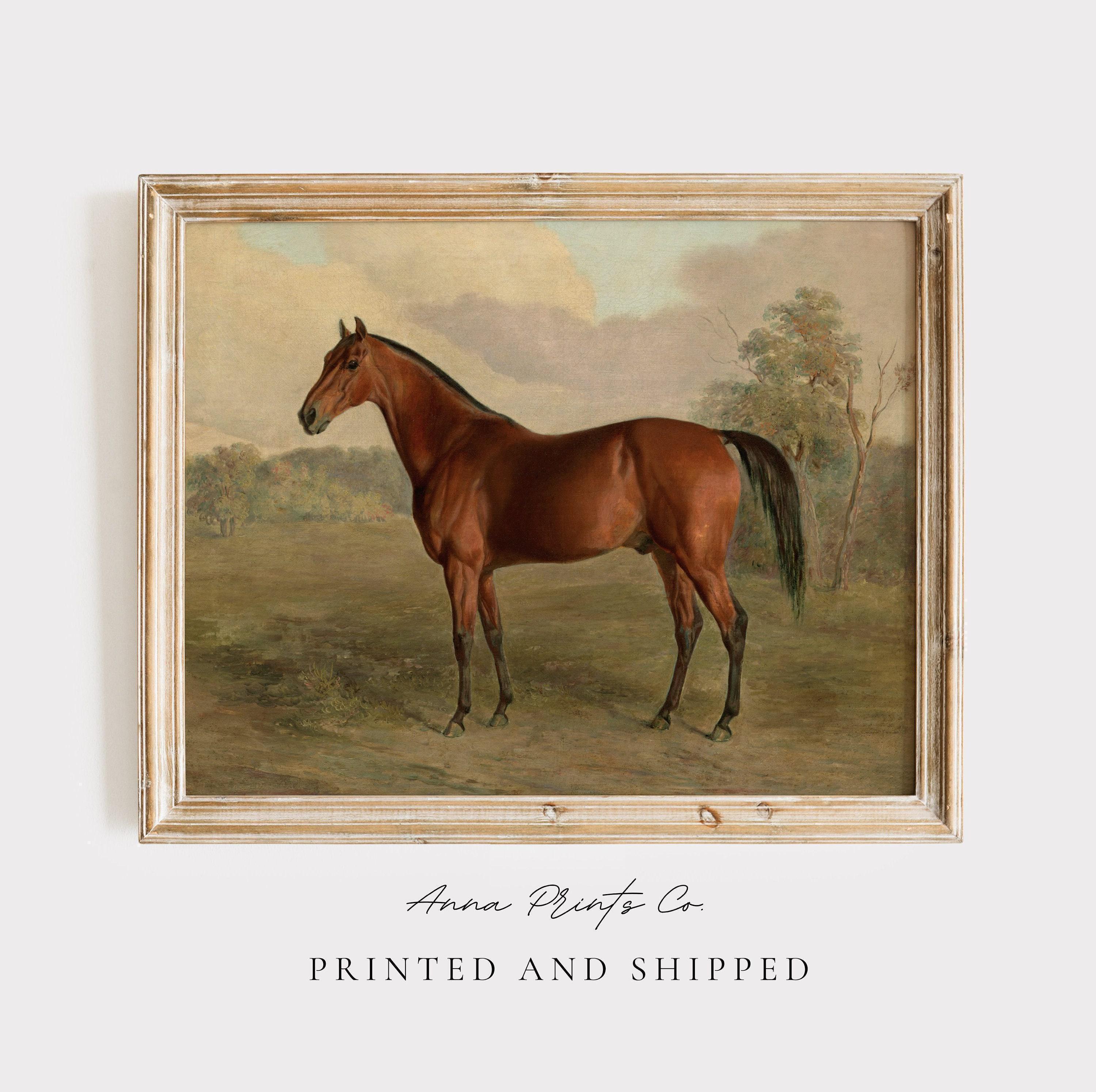 MAILED Giclée Print | Victorian Horse Painting | Vintage Equestrian ...