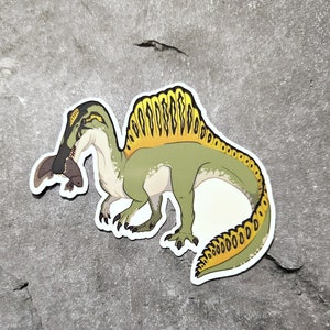 Spinosaurus Vinyl Sticker - Paleontology Sticker