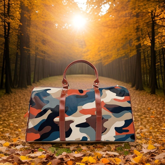 Camo travel bag discount