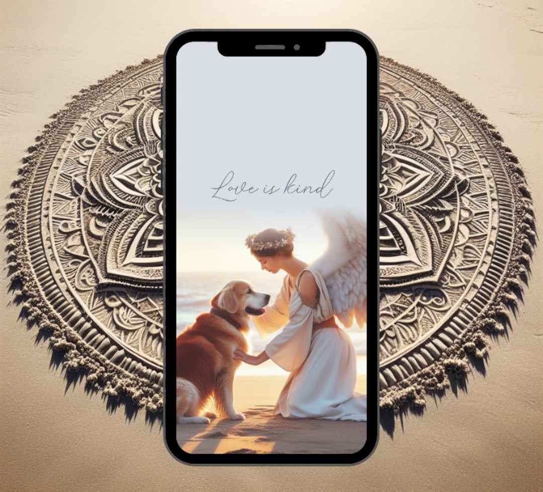 Angel Phone Wallpaper Digital Download Aesthetic Phone Background