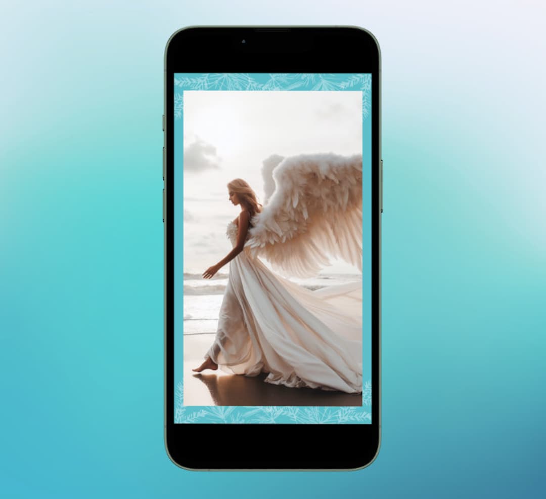 Angel Phone Wallpaper Digital Download Aesthetic Phone Background