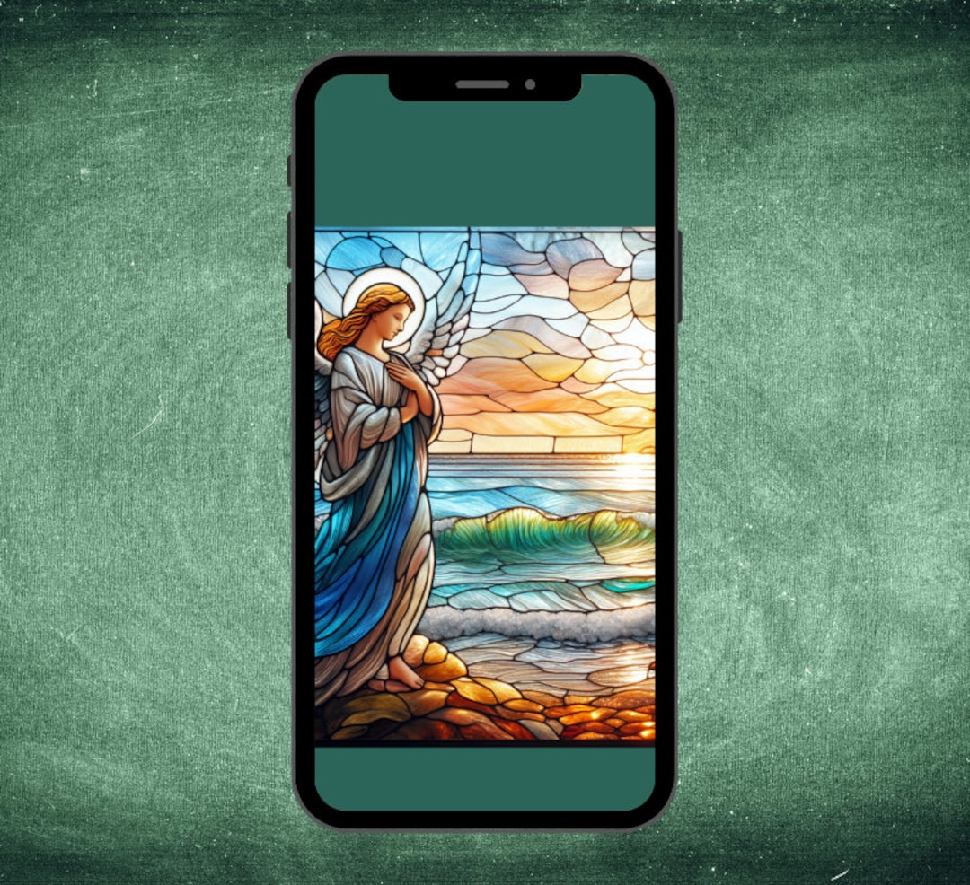 Angel Phone Wallpaper Digital Download Aesthetic Phone Background