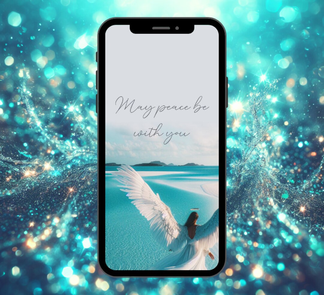 Angel Phone Wallpaper | Digital Download | Aesthetic Phone Background