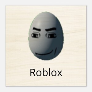 roblox man face Poster for Sale by DOPANDA .