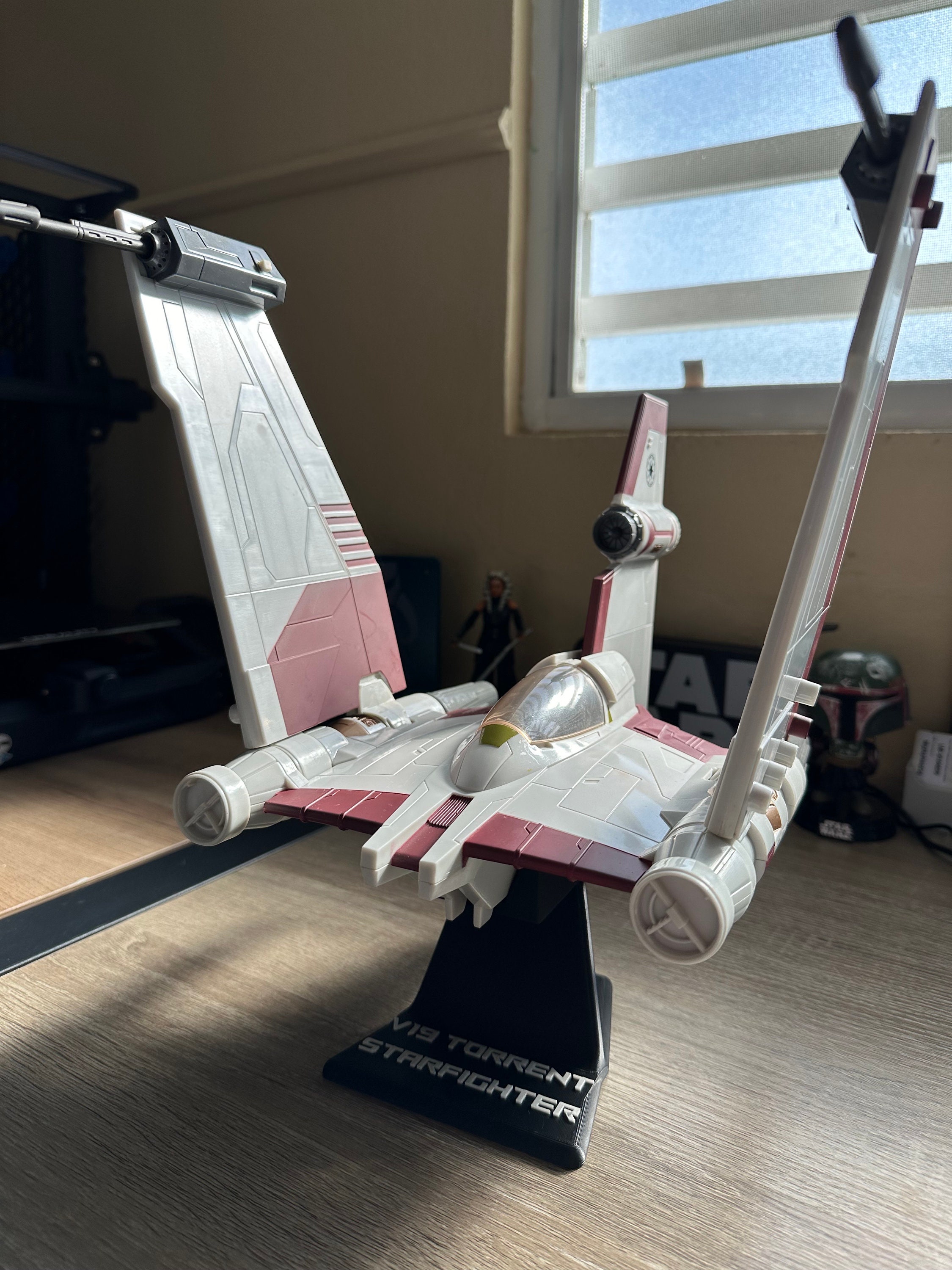 Star Wars V 19 TORRENT STARFIGHTER 2008 Stand Display Etsy