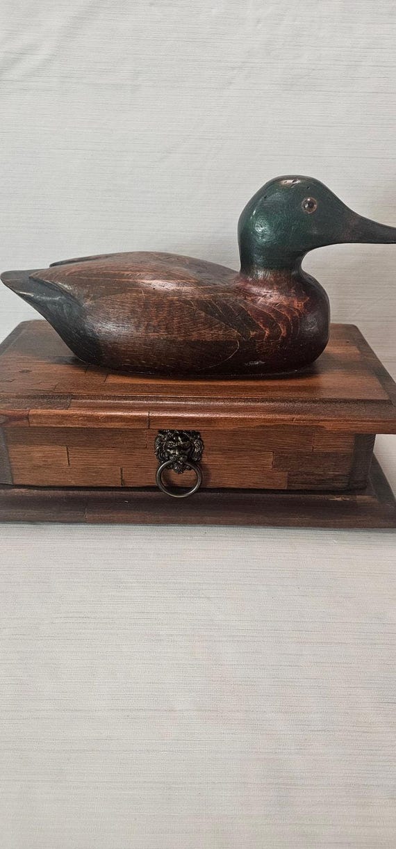 Handmade Duck Storage Box - image 1