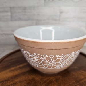 Pyrex Woodland Brown Blumenschale