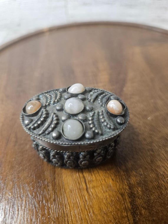 Tiny Trinket Box, Pill Box - image 1