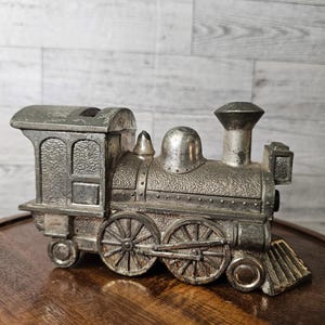 Vintage Train Bank