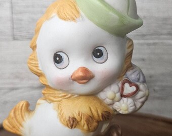 Vintage Ceramic Valentine Owl