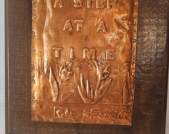 Motivational Copper Wall Decor