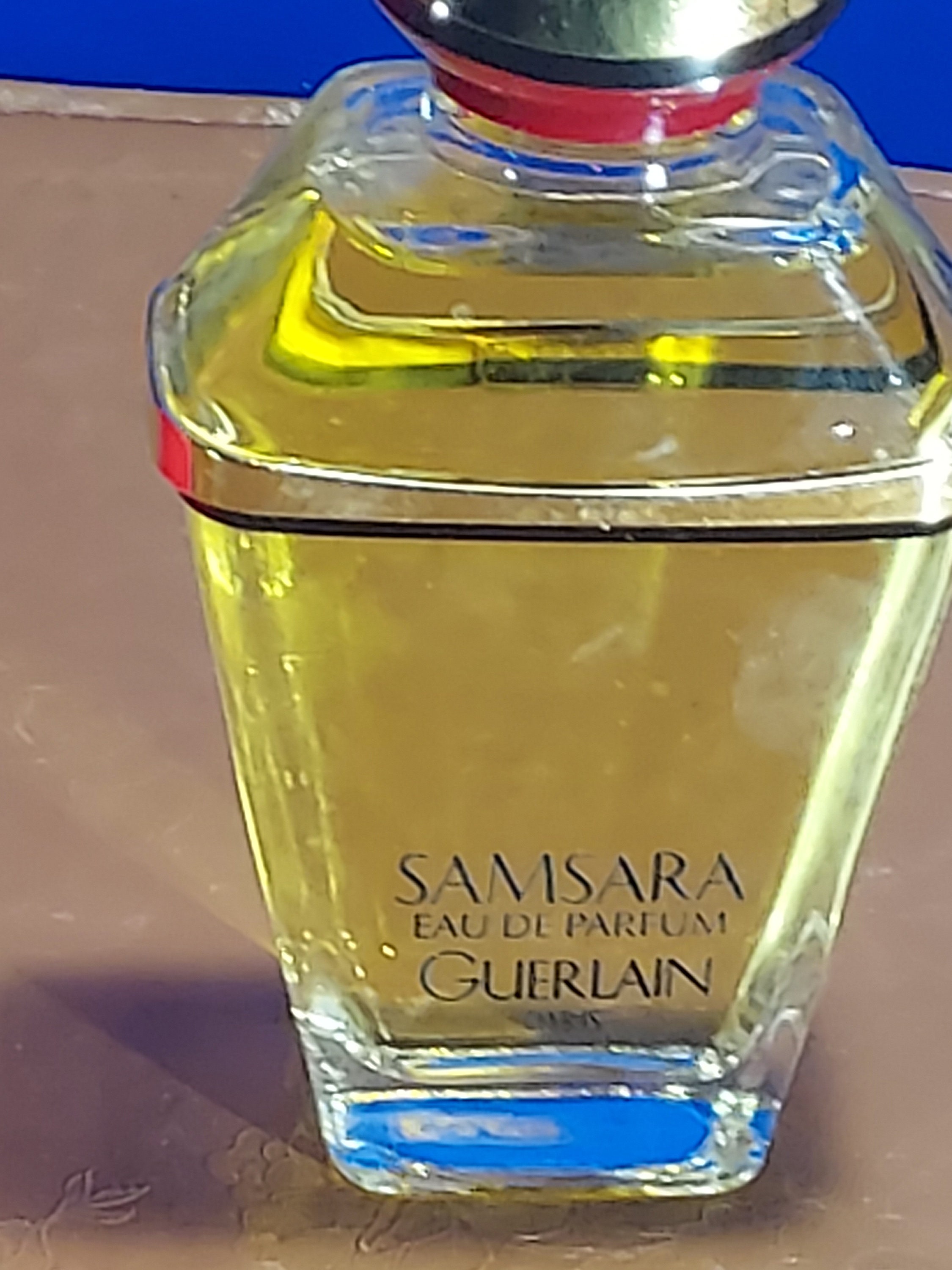 Samsara Guerlain Eau De Parfum Bottle With Original Box Marked
