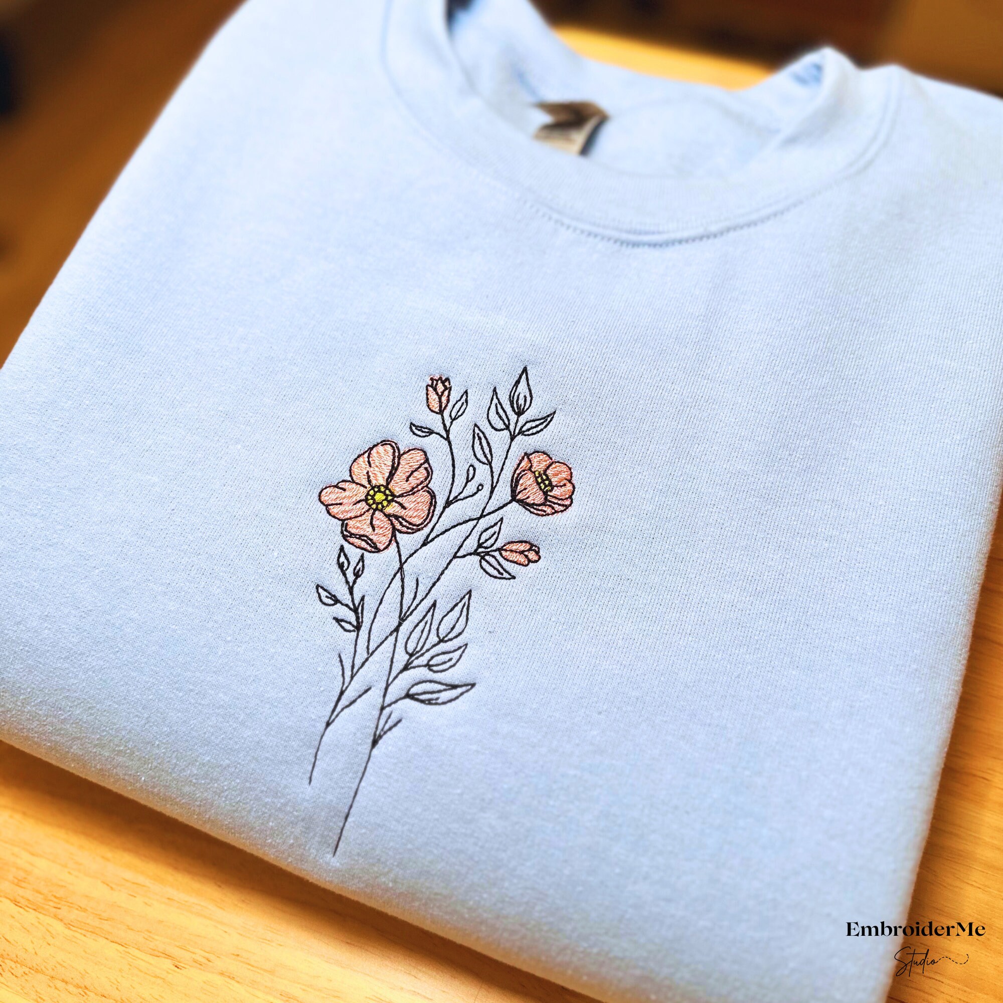 [GRAVER]★ELBOW 3 LINE FLOWER SWEATSHIRT UNISEX]Elbow 3 line flower sweatshirt - GRAVER | 60% - Asian