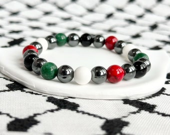 Palestine Watermelon Bracelet