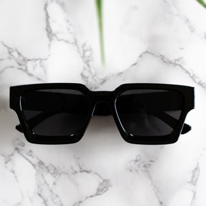 Mens Sunglasses | Women's Sunglasses | Hypebeast | Rectangle Lens Sunglasses | Square Sunglasses | Unisex Sunglasses | Rectangle Sunglasses.