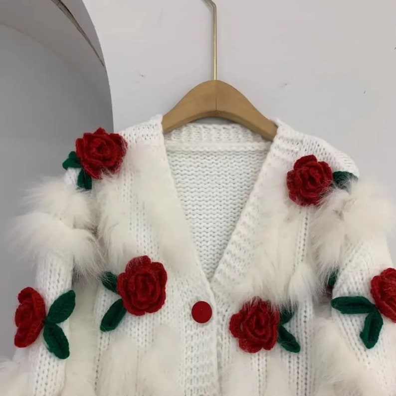 Pbong  The New Soft And Glutinous Knitted Cardigan Is Versatile, Simple And Loose, With A Plush Tie And A Cinched Waist