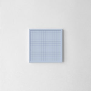 Grid Post-it® Notes 3in. x 3in. Graph Paper Sticky Notepad (50 Sheets)