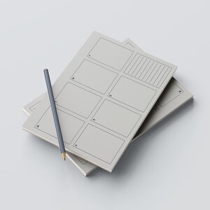 Oolite Gray Weekly Planner Post-it Notepad - 8in. x 6in.