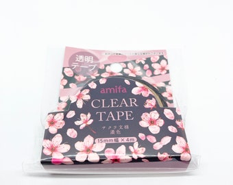 Masking tape (cherry blossom pattern) | Daiso | For journaling, crafting, studying, scrapbooking, card making