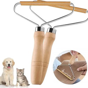 Portable Lint Remover Pet Hair Remover Brush Carpet Wool Coat Clothes Lint Pellet Manual Shaver Removal Scraper Cleaning Tool image 1