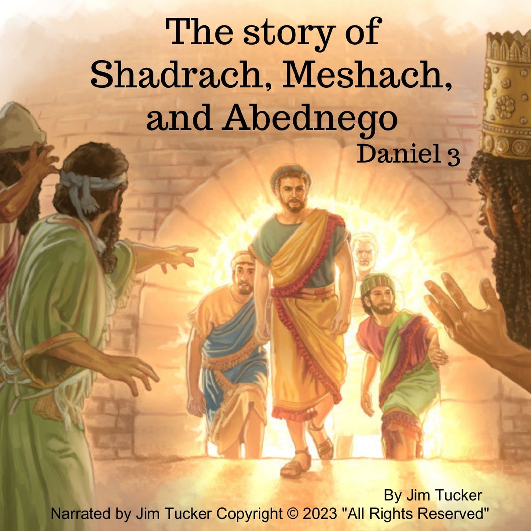 The Story of Shadrach, Meshach, and Abednego - Etsy